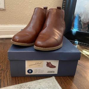Universal Threads Nora Bootie Dark Cognac size 9 worn once